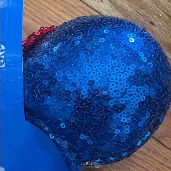 NWT Disney Red, White, and Blue Sequin Minnie Mouse Ears - Picture 5 of 6